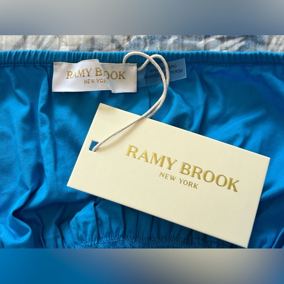 RAMY BROOK New York Women’s size Medium Charlie Halter Top in Color Lake new - Picture 10 of 14